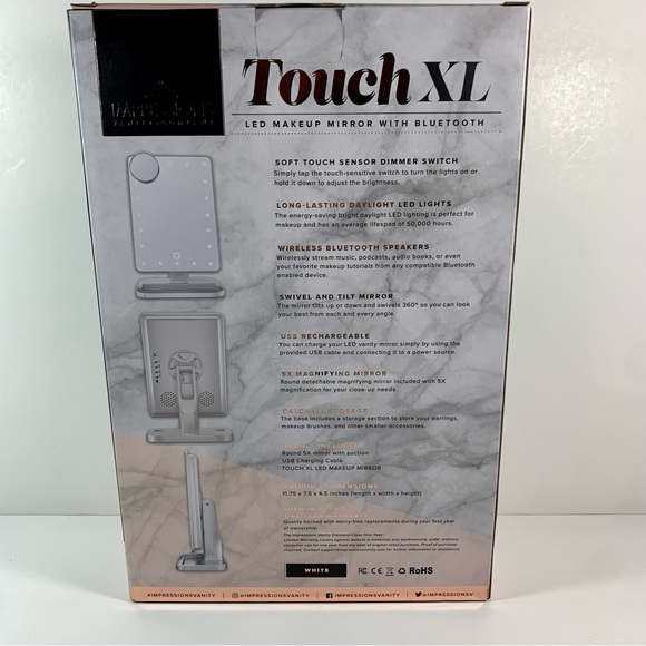 Impressions Vanity Touch XL LED Mirror - Picture 4 of 4